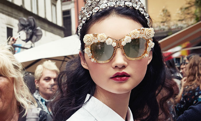 РЕКЛАМНАЯ КОМПАНИЯ DOLCE&GABBANA EYEWEAR ОСЕНЬ/ЗИМА 2016/17